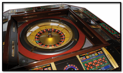 Automated roulette wheel